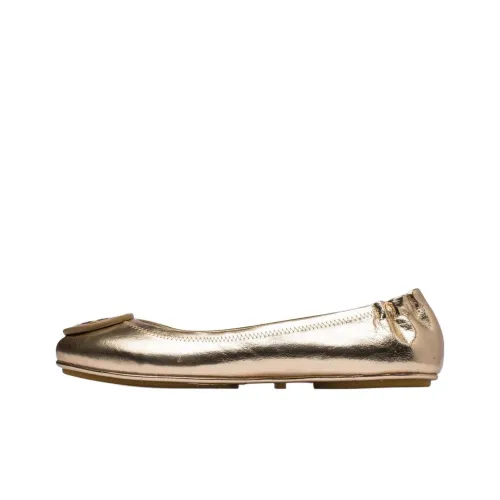 Tory Burch Minnie Casual Shoes Women's Gold Тори Burch Minnie Повседневная Обувь Женская Золотая