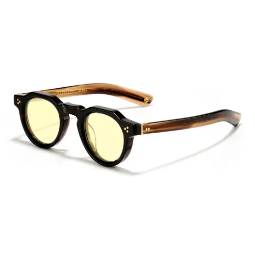 SUPER SUNG Пластиковая оправа Круглые Солнцезащитные очки Унисекс