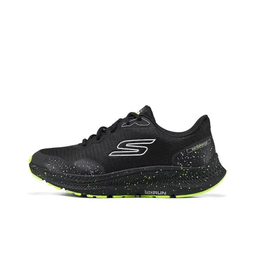 Skechers MEN'S GO Износостойкий и Легкий Низкий Топ Беговые кроссовки Мужские Черные