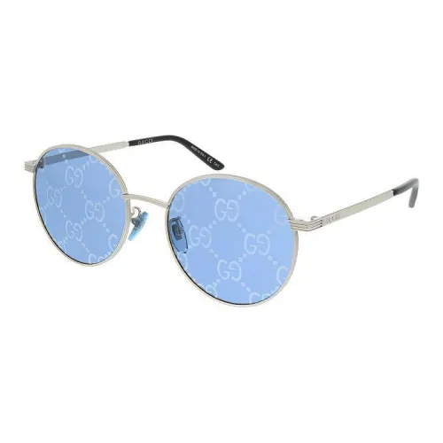 GUCCI Металл OVAL SUNGLASSES Унисекс