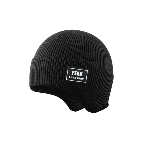 PEAK Полиэстер Шапки-бини Унисекс Черный Серый