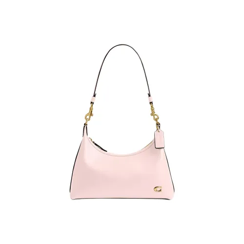 COACH Juliet Коровья кожа Сумка Сумка через плечо Большая Женская Румяно-розовая