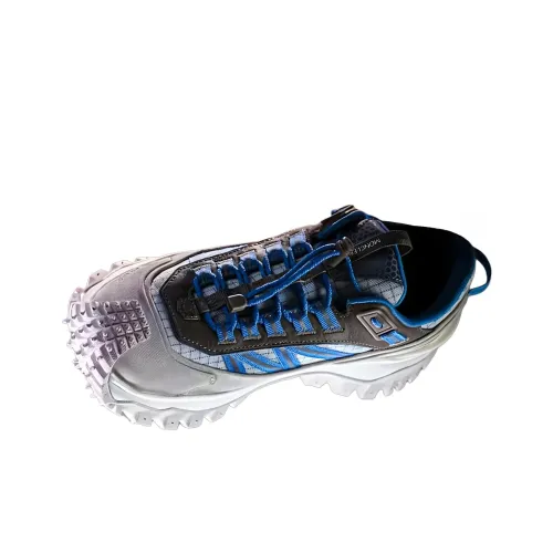 Moncler Низкий топ Повседневная обувь Мужская Серый Синий