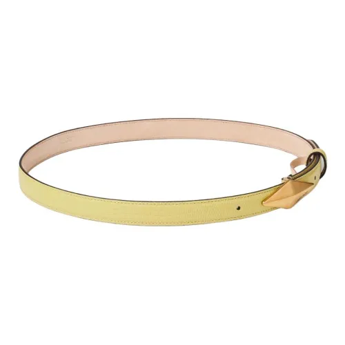 Jimmy Choo Кожаные ремни Женские Желтые