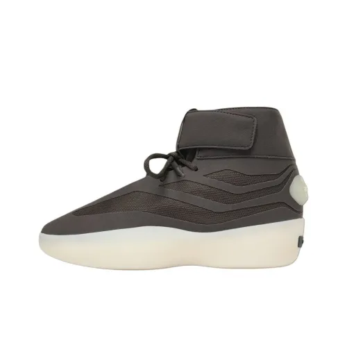 Jerry Lorenzo x Adidas Fear of God High Топ Баскетбольные кроссовки Унисекс Коричневый