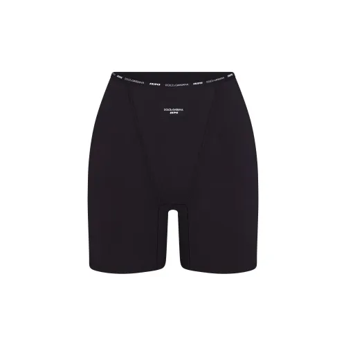 Skims DOLCE&GABBANA Коллаборация Оникс/Оникс Женские Брюки Стрелка