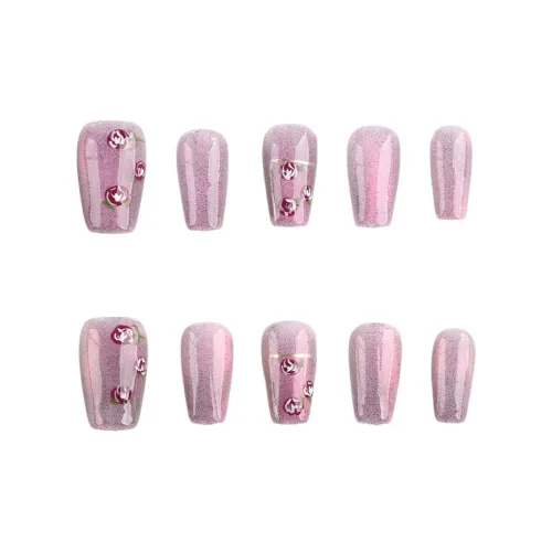 Song Biography Осветляющий Кошачий глаз Мода Nail Art 20 мм Короткий ЛАДДЕР