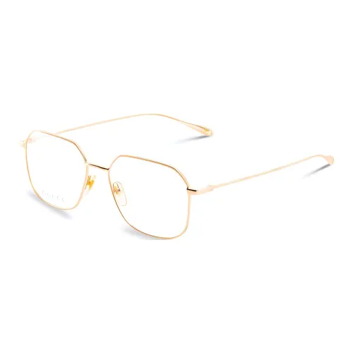 GUCCI Металл Квадрат Оправы для очков Женские Золото