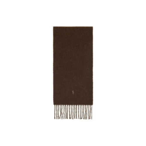 Polo Ralph Lauren Переработанная шерсть Вязаные шарфы Мужской Коричневый