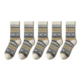 Бежевый, 5 пар