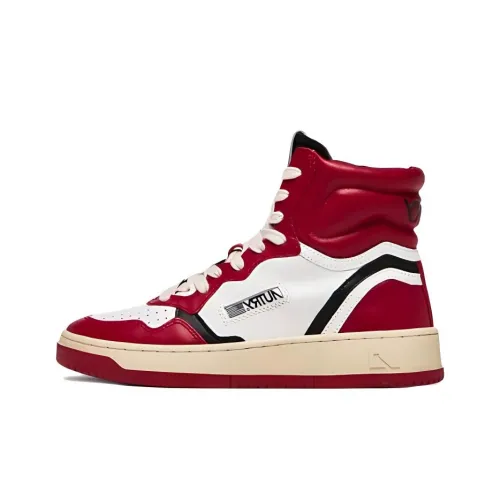 AUTRY LIBERTY Устойчивый к истиранию противоскользящий высокий топ стильные скейтбординги женские красные