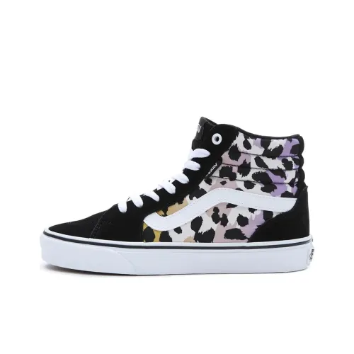 Vans Filmore High Топ Скейтборд Кроссовки Женские Черные