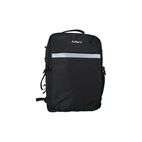 ANTLER Ткань Рюкзак Большой Мужской Черный