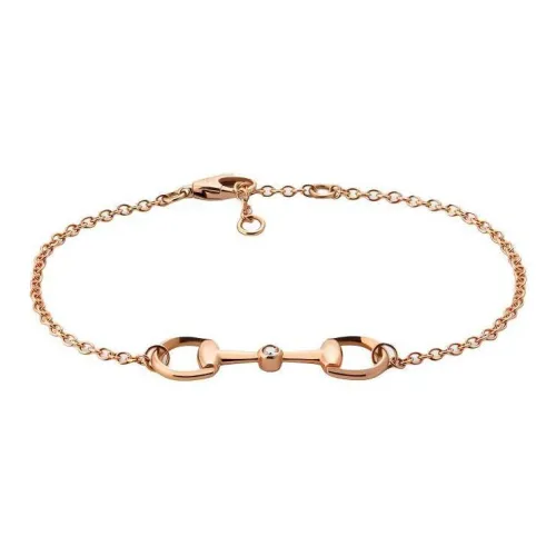GUCCI 18К Розовое золото Браслеты Унисекс Розовое золото