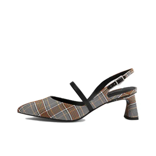 CHARLES&KEITH Туфли Мэри Джейн Серые Женские