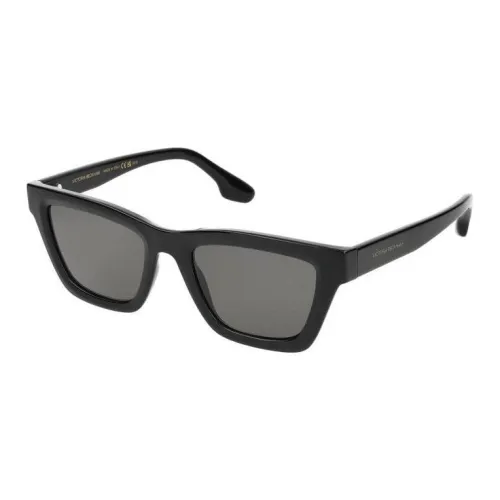 VICTORIA BECKHAM Ацетат Квадратные Солнцезащитные Очки Унисекс Черные