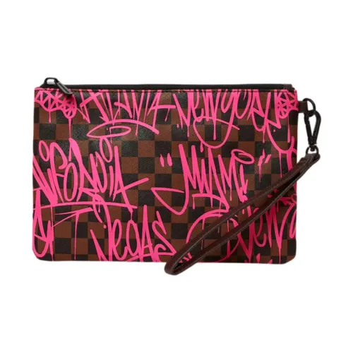 SPRAYGROUND Клатч из искусственной кожи унисекс коричневый