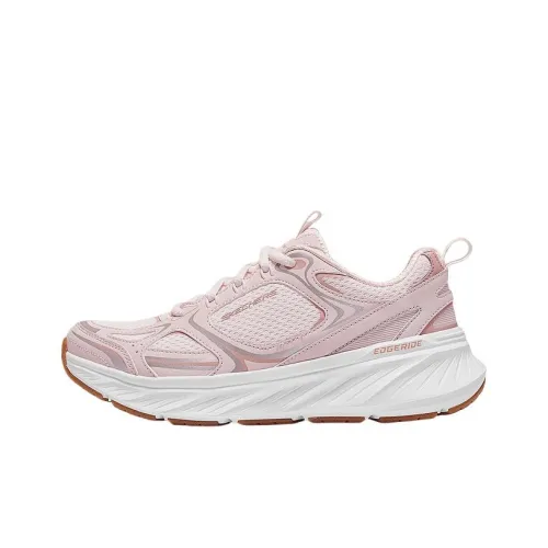 Skechers Edgeride Дышащий Низкий Топ Повседневная Обувь Женская Розовая