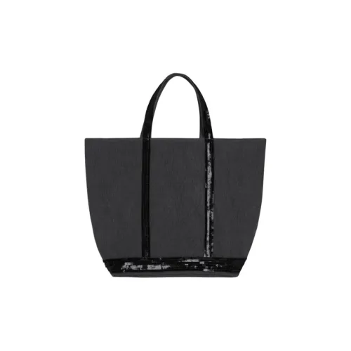 Vanessa Bruno Ткань Тоут Сумка Сумка для покупок Сумка на плечо Сумка среднего размера Женская Черная