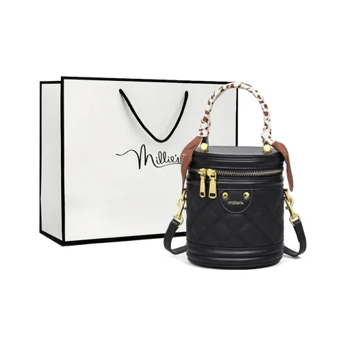 MILLIE'S Сумка из синтетической кожи с коровьей кожей сумка через плечо обычная женская черная