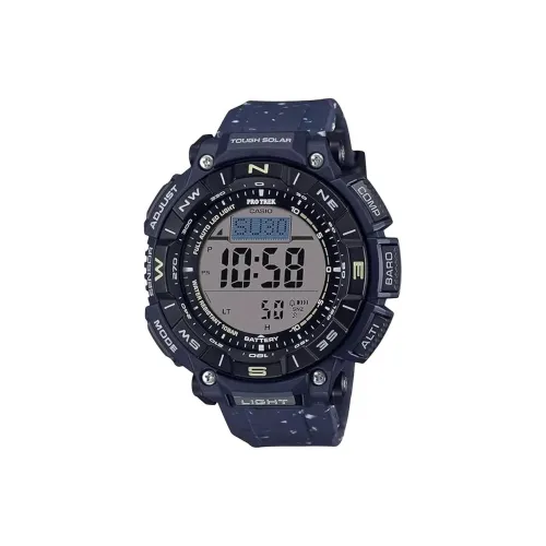 CASIO Кварцевый механизм Часы 54,7*51,7*15,1 мм Унисекс Серый циферблат