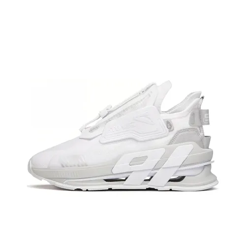 ANTA AT91 Амортизирующие Slip-Resistant Низкие Кроссовки для Бега Женские Anta Белый