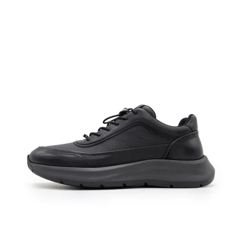 Satchi Мужские повседневные туфли Low Top Черные Мужские