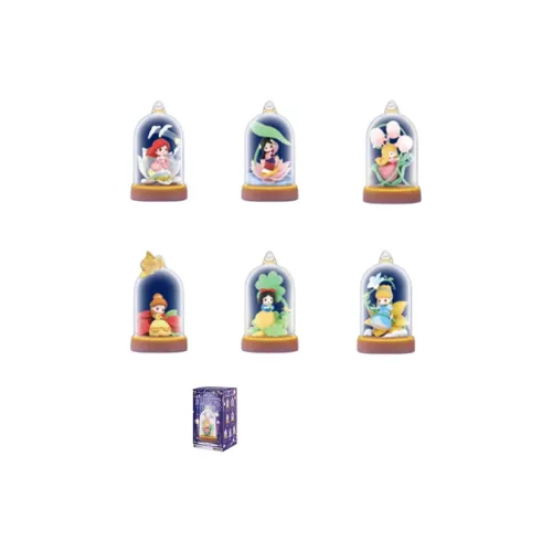 Disney Princess D Baby Цветная глазурь Цветочный Shadow Collection Слепые коробки Один Mystery Коробка Целая коробка 6 шт