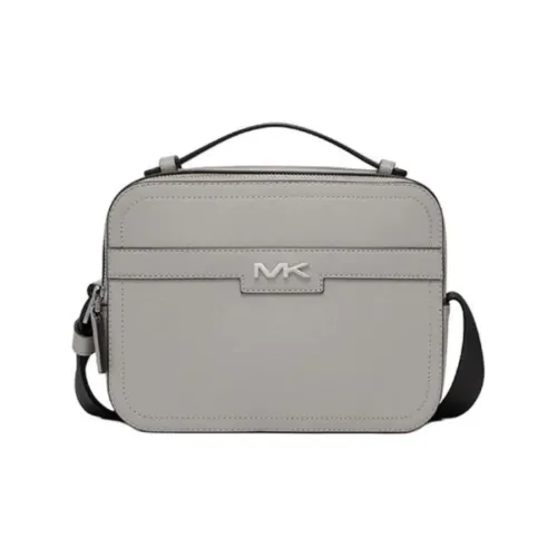 MICHAEL KORS MK Cooper Искусственная кожа Camera Сумка Сумка Сумка через плечо Сумка через плечо Мужская Жемчужно-серый