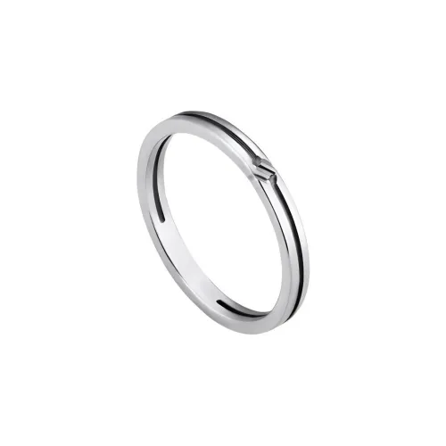 GUCCI 18К Белое золото Кольца Унисекс Белый