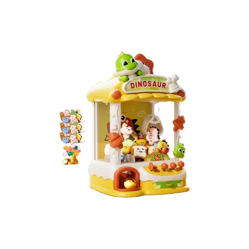 BIG TAYLOR Динозавр Плюшевая Машина Мини Дом Arcade Яйцо Машина DIY Кукла Игровая комната Развивающие игрушки