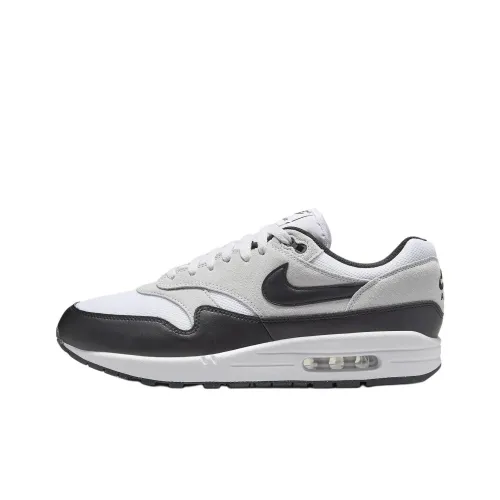 Nike Air Max 1 Casual Low Top Белый Черный Мужской