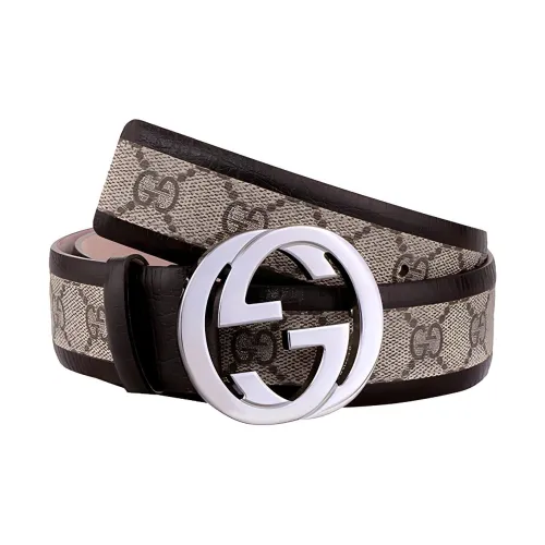 GUCCI Canvas Кожаные ремни Мужской