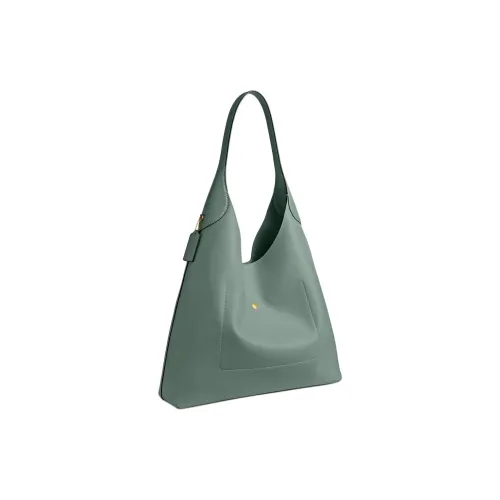 COACH Brooklyn GRAIN LEATHER Сумка Сумка через плечо Средняя Женская Шалфейный