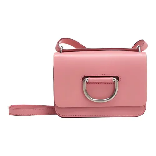 Burberry Sheepskin Маленькая Квадратная Сумка Сумка через плечо Женская Розовая