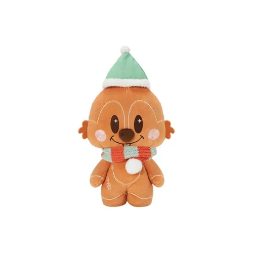 Disney 2024 Gingerbread Man Collection Чип Плюшевый Кукольный Домик Куклы Плюшевая Кукла 27 см Высота Шанхайский Дисней