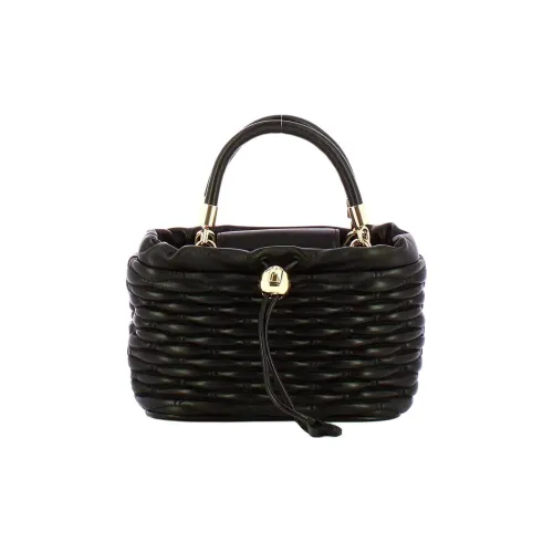 Furla Сумка через плечо из натуральной кожи мини-сумка для женщин черного цвета