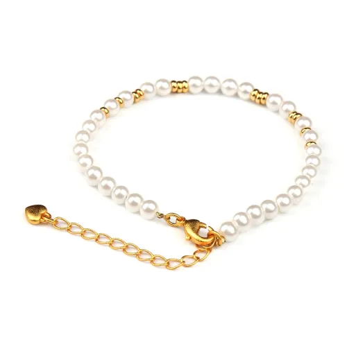 EADDA JEWELRY Shell Pearl Alloy Bracelets Unisex