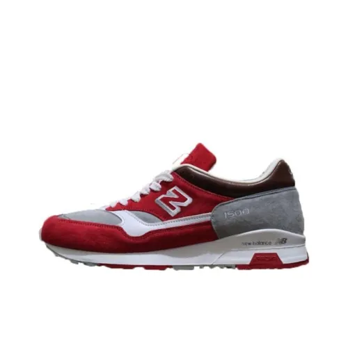 New Balance NB 1500 Амортизация Износостойкий Низкий Топ Повседневные Беговые кроссовки Унисекс Красный