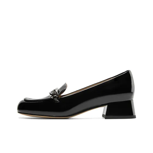 NINE WEST Лоферы 3,7 см Женские Черные