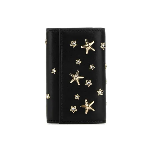 Jimmy Choo Кошелек из коровьей кожи женский черный