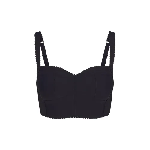 Skims DOLCE&GABBANA Collaboration Оникс/Оникс Женские Камисоли