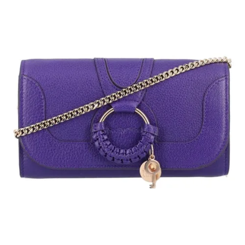 See By Chloe Sheepskin Clutch Women's Purple