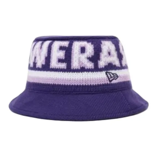 New Era Трикотажная ткань Bucket Hats Unisex Фиолетовый