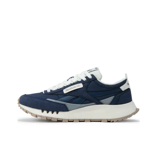Reebok совместный бренд CL LEGACY W+ Low Топ Беговые кроссовки Унисекс Морской синий