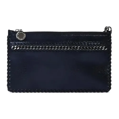 Stella McCartney Полиэстер Клатч Мини Женский Синий