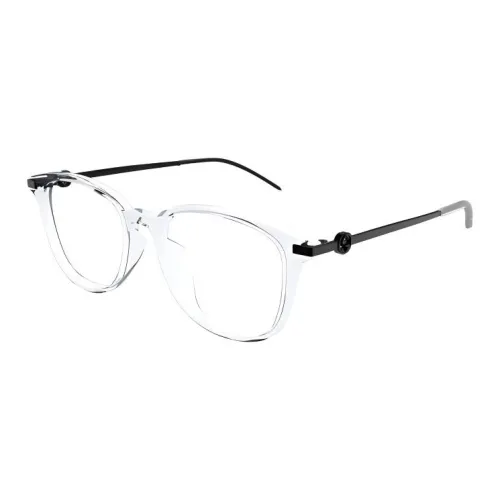 GUCCI Круглые Оправы для очков Унисекс Прозрачный Черный