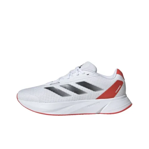 Adidas Duramo Sl Slip-Resistant Low Top Casual Running Shoes Men's White Red Adidas Duramo Sl противоскользящий низкий топ повседневные беговые кроссовки мужские белый красный