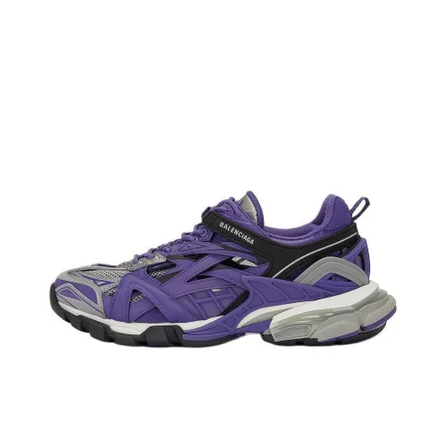 Balenciaga Track 2,0 Low Топ Casual Мужской Фиолетовый