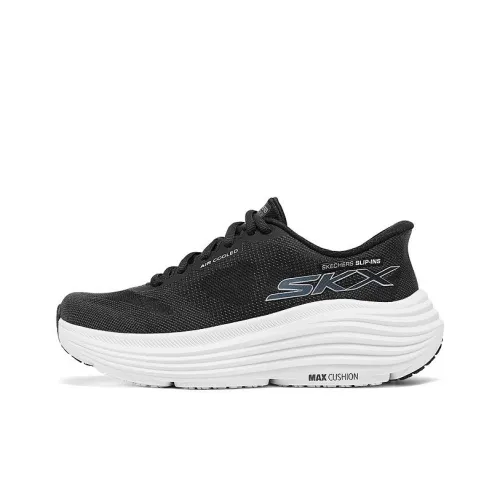Skechers WOMEN'S GO Series Дышащие Низкие Беговые Кроссовки Женские Черные Белые